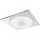 Globo 41334 LED stropní svítidlo Treviso I 1x24W | 2000lm | 6000K - stmívatelné, dálkové ovládání, fixace barvy, chrom
