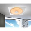 Globo 41334 LED stropní svítidlo Treviso I 1x24W | 2000lm | 6000K - stmívatelné, dálkové ovládání, fixace barvy, chrom
