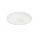 Globo 41336-24 LED stropní svítidlo Turkana 1x24W | 1700lm | 3000-6400K - noční osvětlení, měnič barev, fixace barev, dálkové ovládání, stmívatelné, bílá