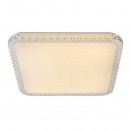 Globo 41339-24 LED stropní svítidlo Kelly 1x24W | 1600lm | 3000K - třpytivý efekt, bílá