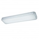 Globo 41339-24W LED nástěnné svítidlo Kelly 1x24W | 50-1700lm | 3000K-6400K - dálkový ovladač, stmívatelné, fixace barev, noční osvětlení, paměťová funkce, třpytivý efekt, bílá