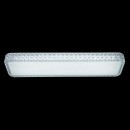 Globo 41339-24W LED nástěnné svítidlo Kelly 1x24W | 50-1700lm | 3000K-6400K - dálkový ovladač, stmívatelné, fixace barev, noční osvětlení, paměťová funkce, třpytivý efekt, bílá