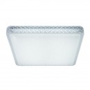 Globo 41339-48 LED stropní svítidlo Kelly 1x48W | 3300lm | 3000K-4200K-6400K - stmívatelné, fixace barev, dálkový ovladač, třpytivý efekt, bílá
