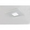 Globo 41343-40 LED stropní svítidlo Findus 1x40W | 150-2300lm | 3000K-6000K - dálkový ovladač, stmívatelné, fixace barev, paměťová funkce, třpytivý efekt, bílá, opál