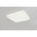 Globo 41343-40 LED stropní svítidlo Findus 1x40W | 150-2300lm | 3000K-6000K - dálkový ovladač, stmívatelné, fixace barev, paměťová funkce, třpytivý efekt, bílá, opál