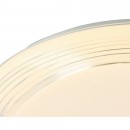 Globo 41344-24 LED stropní svítidlo Lucas 1x24W | 1790lm | 3000K - třpytivý efekt, bílá