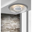 Globo 41901-12 LED stropní svítidlo Matteo 1x12W | 960lm | 3000K - stříbrná