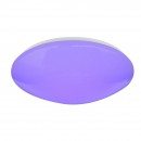 Globo 48363-24RGB LED stropní svítidlo Atreju I 1x24W | 114-1140lm | 3000K-6500K | RGB - dálkový ovladač, fixace barev, stmívatelné, noční osvětlení, opál, bílá