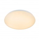 Globo 48363RGB LED stropní svítidlo Atreju I 1x15W | 580lm | 3000K | RGB - stmívatelné, měnič barvy, dálkové ovládání, fixace barev, bílá, opál