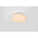 Globo 48363RGB LED stropní svítidlo Atreju I 1x15W | 580lm | 3000K | RGB - stmívatelné, měnič barvy, dálkové ovládání, fixace barev, bílá, opál