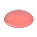 Globo 48363RGB LED stropní svítidlo Atreju I 1x15W | 580lm | 3000K | RGB - stmívatelné, měnič barvy, dálkové ovládání, fixace barev, bílá, opál