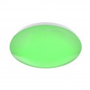 Globo 48363RGB LED stropní svítidlo Atreju I 1x15W | 580lm | 3000K | RGB - stmívatelné, měnič barvy, dálkové ovládání, fixace barev, bílá, opál