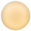 Globo 48363RGB LED stropní svítidlo Atreju I 1x15W | 580lm | 3000K | RGB - stmívatelné, měnič barvy, dálkové ovládání, fixace barev, bílá, opál