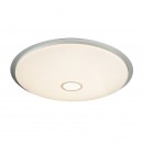 Globo 48379-80 LED stropní svítidlo Rudi 1x80W | 500-5200lm | 3000K-6000K | RGB - dálkový ovladač, fixace barev, stmívatelné, noční osvětlení, časovač, paměťová funkce, opál, bílá