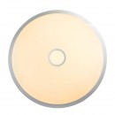 Globo 48379-80 LED stropní svítidlo Rudi 1x80W | 500-5200lm | 3000K-6000K | RGB - dálkový ovladač, fixace barev, stmívatelné, noční osvětlení, časovač, paměťová funkce, opál, bílá