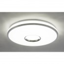 Globo 48382-60 LED stropní svítidlo Rudi 1x60W | 210-4800lm | 3000K-6500K | RGB - dálkový ovladač, fixace barev, stmívatelné, noční osvětlení, časovač, paměťová funkce, opál, bílá