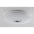 Globo 48382-60 LED stropní svítidlo Rudi 1x60W | 210-4800lm | 3000K-6500K | RGB - dálkový ovladač, fixace barev, stmívatelné, noční osvětlení, časovač, paměťová funkce, opál, bílá