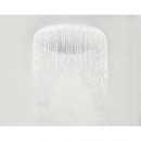 Globo 48387-40 LED přisazené stropní svítidlo Lancel 1x40W, 7,5W | 160-2600lm | 3000K-6000K| RGB - dálkový ovladač, fixace barev, stmívatelné, noční osvětlení, krystaly, bílá
