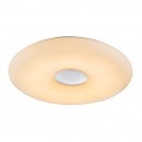 Globo 48390-60 LED stropní svítidlo Osha 1x60W | 3800lm | 2700K-6500K | RGB - stmívatelné, měnič barvy, noční osvětlení, fixace barev, dálkový ovladač, opál, bílá