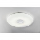 Globo 48390-60 LED stropní svítidlo Osha 1x60W | 3800lm | 2700K-6500K | RGB - stmívatelné, měnič barvy, noční osvětlení, fixace barev, dálkový ovladač, opál, bílá