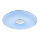 Globo 48390-60 LED stropní svítidlo Osha 1x60W | 3800lm | 2700K-6500K | RGB - stmívatelné, měnič barvy, noční osvětlení, fixace barev, dálkový ovladač, opál, bílá