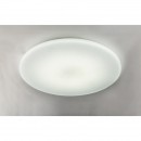 Globo 48392-60 LED stropní svítidlo s pohybovým čidlem Peter 1x60W | 180-3800lm | 2700K-6500K - dálkový ovladač, stmívatelné, fixace barev, paměťová funkce, noční osvětlení, třpytivý efekt, opál, bílá