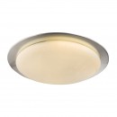 Globo 48393-35 LED stropní svítidlo Syrio 1x35W | 80-1800lm | 2700K-6500K | RGB - dálkový ovladač, stmívatelné, fixace barev, měnič barev, paměťová funkce, noční osvětlení, opál, bílá