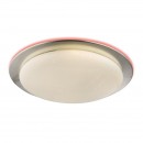 Globo 48393-35 LED stropní svítidlo Syrio 1x35W | 80-1800lm | 2700K-6500K | RGB - dálkový ovladač, stmívatelné, fixace barev, měnič barev, paměťová funkce, noční osvětlení, opál, bílá