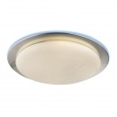 Globo 48393-35 LED stropní svítidlo Syrio 1x35W | 80-1800lm | 2700K-6500K | RGB - dálkový ovladač, stmívatelné, fixace barev, měnič barev, paměťová funkce, noční osvětlení, opál, bílá