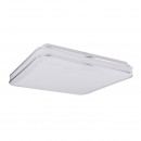 Globo 48406-24 LED stropnice 1x24W | 1800lm | 3000K - chrom, bílá, opál