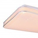 Globo 48406-24 LED stropnice 1x24W | 1800lm | 3000K - chrom, bílá, opál