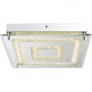 Globo 49229-21 LED stropní svítidlo Cyris 1x21W | 1300lm | 4000K - chrom, průhledný křišťál