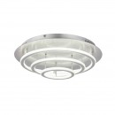 Globo 49252-100S LED stropní svítidlo Arryn 1x90W | 110-3100lm | 3000K-6500K - stříbrná