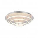 Globo 49252-100S LED stropní svítidlo Arryn 1x90W | 110-3100lm | 3000K-6500K - stříbrná