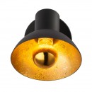 Globo 54001-1 LED nástěnné svítidlo Lotte 1x4W | 136lm | E14 LED | 2700K - černá, zlatá