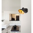 Globo 54001-1 LED nástěnné svítidlo Lotte 1x4W | 136lm | E14 LED | 2700K - černá, zlatá
