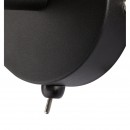 Globo 54001-1 LED nástěnné svítidlo Lotte 1x4W | 136lm | E14 LED | 2700K - černá, zlatá