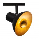 Globo 54001-2 LED stropní či nástěnné svítidlo Lotte 2x4W | E14 LED | 272lm | 2700K - černá, zlatá