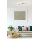 Globo 541010-3 přisazené stropní či nástěnné bodové svítidlo 3x40W | E14 - opál, satinované sklo