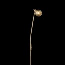 Globo 54346-1S stojací svítidlo Lara 1x4W | E14 LED | 320 lm | 3000K - ohebné rameno, zlatá