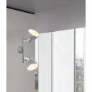 Globo 54640-2 nástěnné či stropní bodové svítidlo Gerda 2x25W | E14 - šedá