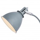 Globo 54646-1W nástěnné svítidlo Jonas 1x40W | E14 - ohebné rameno, šedá