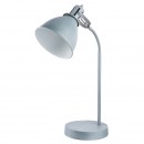 Globo 54646T stolní lampička Jonas 1x40W | E14 - ohebné rameno, šedá