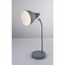 Globo 54646T stolní lampička Jonas 1x40W | E14 - ohebné rameno, šedá
