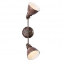 Globo 54647-2 nástěnné či stropní přisazené bodové svítidlo Giorgio 2x40W | E14 - rez