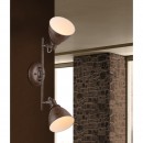 Globo 54647-2 nástěnné či stropní přisazené bodové svítidlo Giorgio 2x40W | E14 - rez