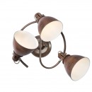 Globo 54647-3 přisazené stropní svítidlo Giorgio 3x40W | E14 - rez