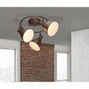 Globo 54647-3 přisazené stropní svítidlo Giorgio 3x40W | E14 - rez