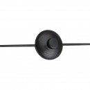 Globo 54647S stojací svítidlo Giorgio 1x40W | E14 - ohebné rameno, kabelový spínač, hnědá