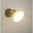 Globo 54658-1 nástěnné svítidlo Daisy 1x40W | E14 - vypínač na těle, šedá